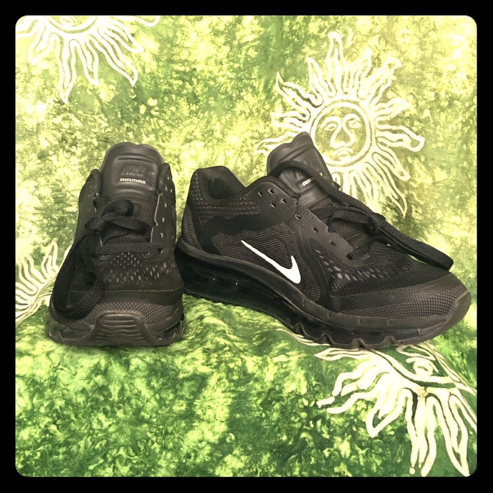 Nike Air Max 2014- Black Reflective- Youth Boys